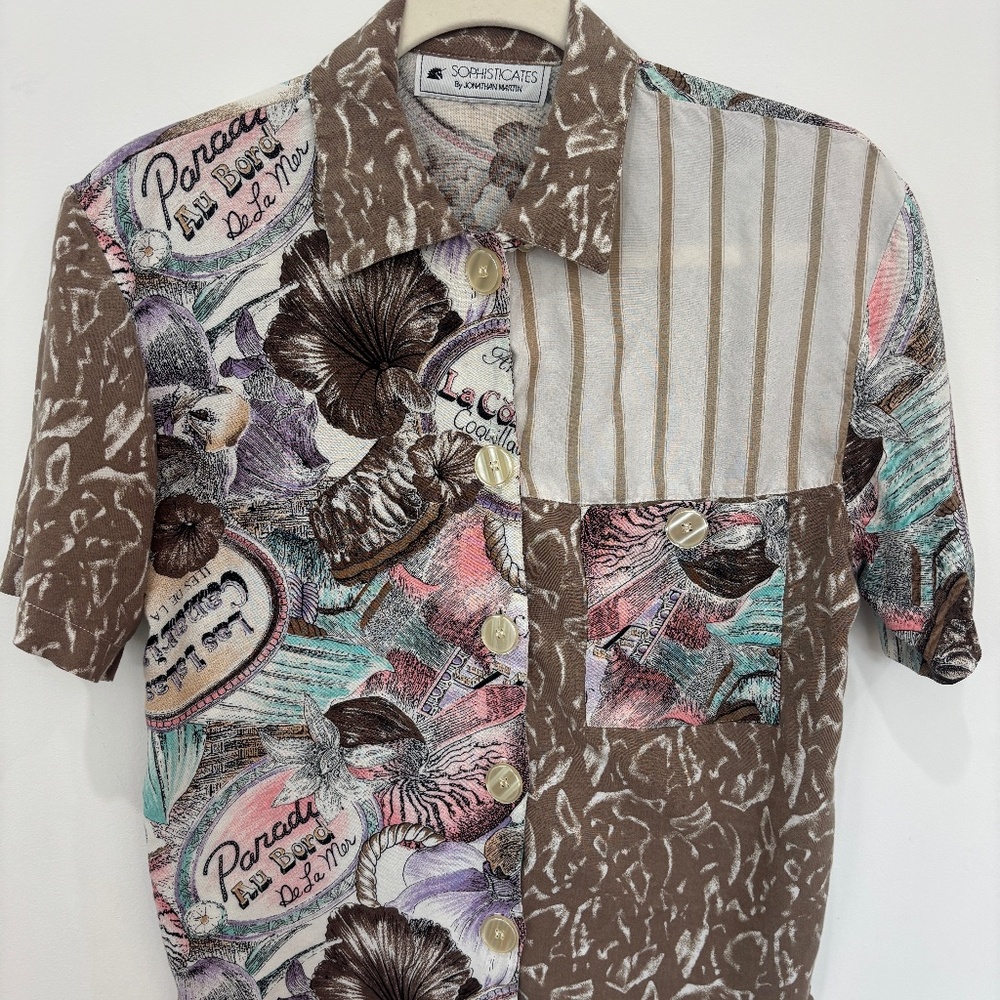 Vintage Sophisticates by Jonathan Martin Blouse • Women’s M (Est.)